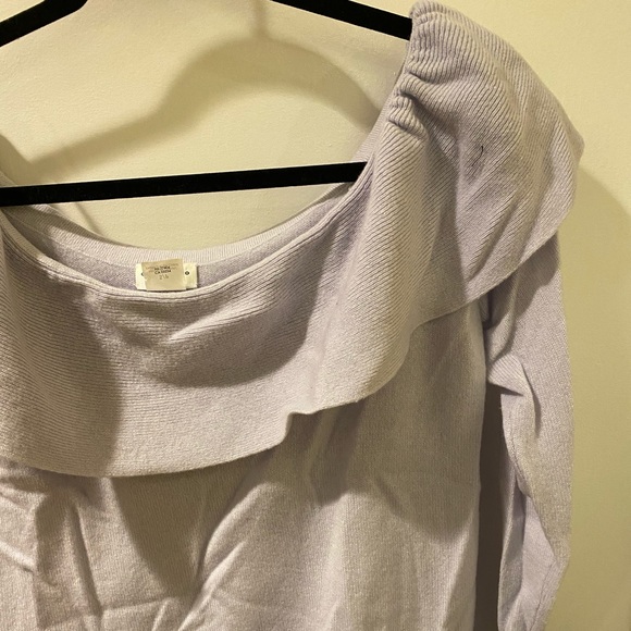 Club Monaco Cashmere Ruffled Sweater